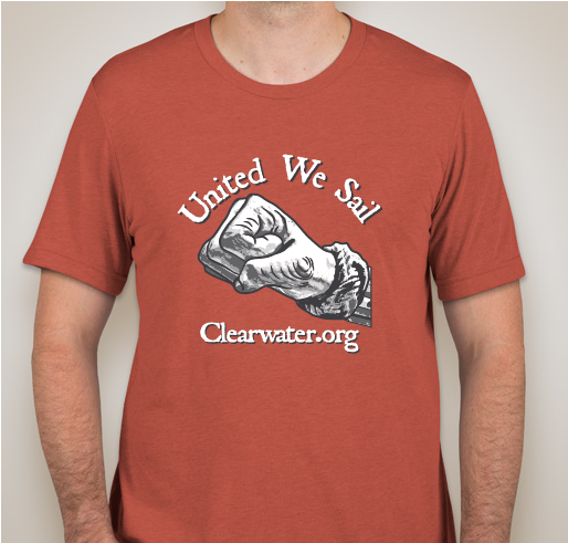 Hudson River Sloop Clearwater Fundraiser - unisex shirt design - front