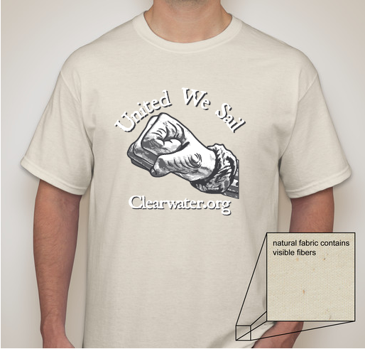 Hudson River Sloop Clearwater Fundraiser - unisex shirt design - front