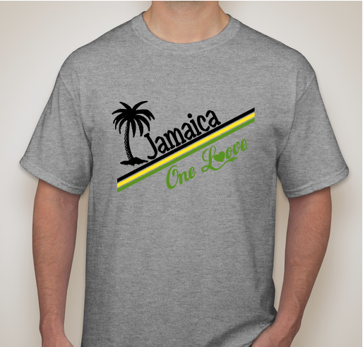 Jamaica - One Love Fundraiser - unisex shirt design - front