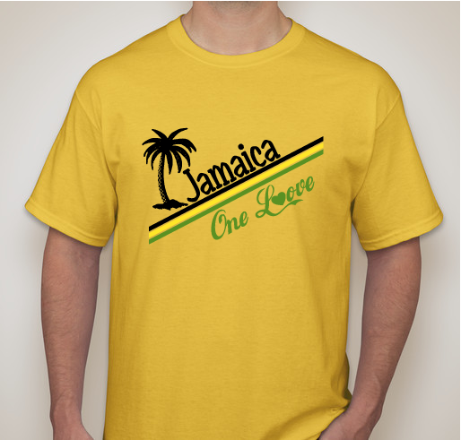 Jamaica - One Love Fundraiser - unisex shirt design - front