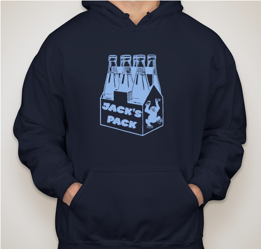 Jack's Pack - Help us have Jack's back! Fundraiser - unisex shirt design - front