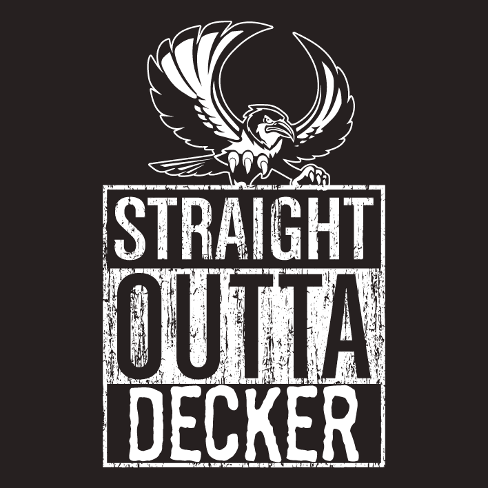 Decker Pride shirt design - zoomed