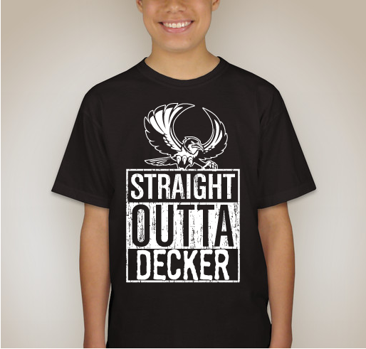 Decker Pride Fundraiser - unisex shirt design - back
