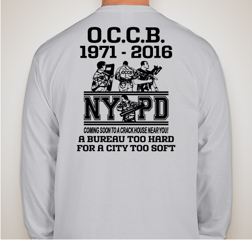 Rest In Peace OCCB Fundraiser - unisex shirt design - back