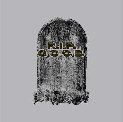 Rest In Peace OCCB shirt design - zoomed