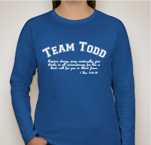 Team Todd Minckler2 Fundraiser - unisex shirt design - small