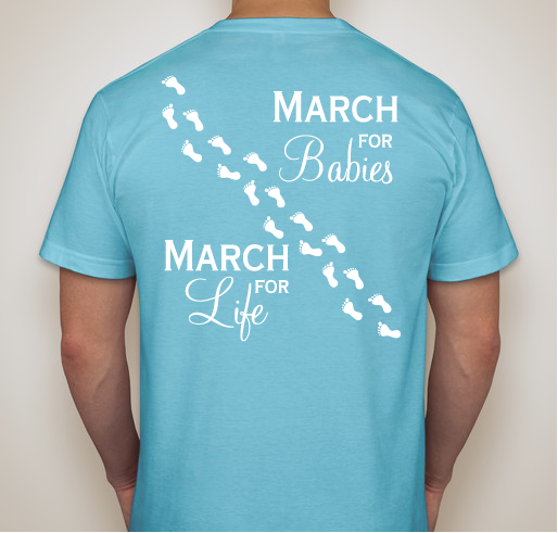Grace Outpoured / March of Dimes Fundraiser - unisex shirt design - back