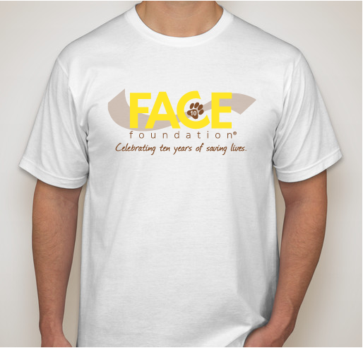 FACE Foundation Booster Campaign Fundraiser - unisex shirt design - front