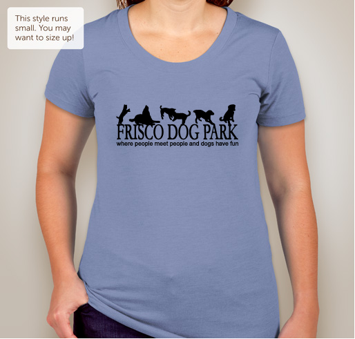 Frisco Dog Park - 2016 Fundraiser - unisex shirt design - front