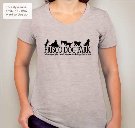 Frisco Dog Park - 2016 Fundraiser - unisex shirt design - front