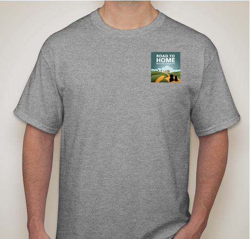 Road to Home Rescue Fundraiser - unisex shirt design - front