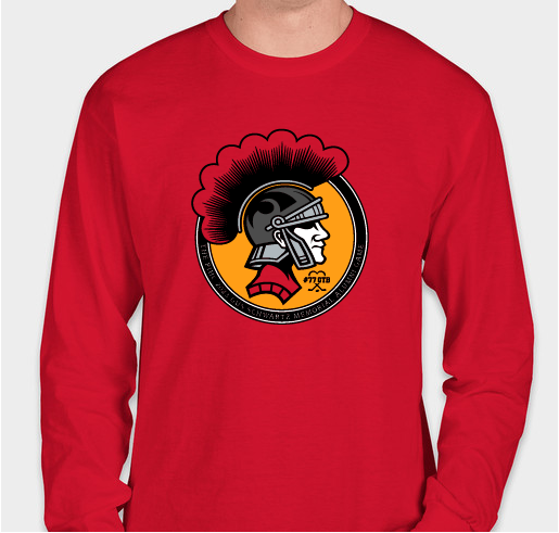 The PIHC 2023 Gus Schwartz Memorial Alumni Game T-Shirt (Red) Fundraiser - unisex shirt design - front