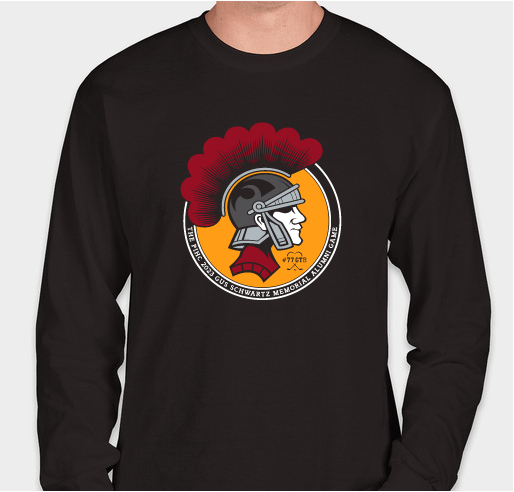 The PIHC 2023 Gus Schwartz Memorial Alumni Game T-Shirt (Black) Fundraiser - unisex shirt design - front