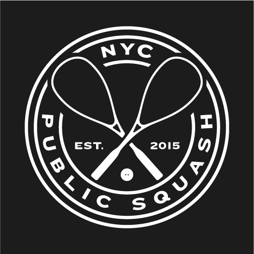 Public Squash Foundation: Spring Court Drive shirt design - zoomed