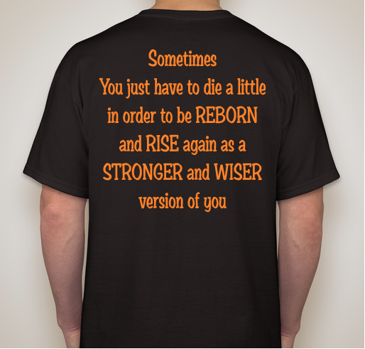Burn Survivor Fundraiser Fundraiser - unisex shirt design - back