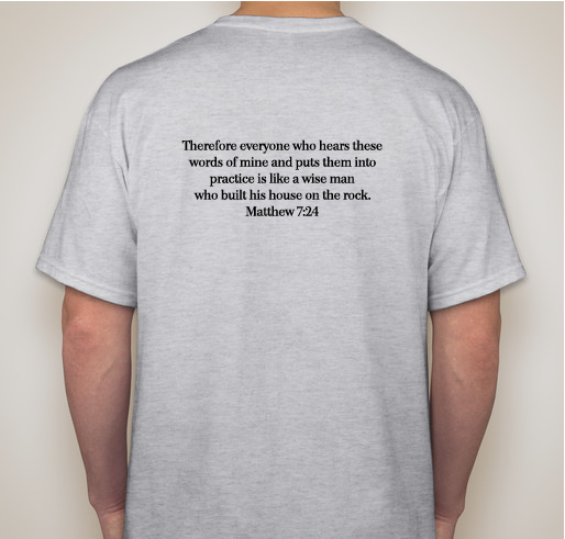 Pender UMC - Building in Faith Capital Campaign Fundraiser - unisex shirt design - back