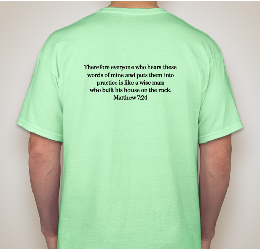 Pender UMC - Building in Faith Capital Campaign Fundraiser - unisex shirt design - back