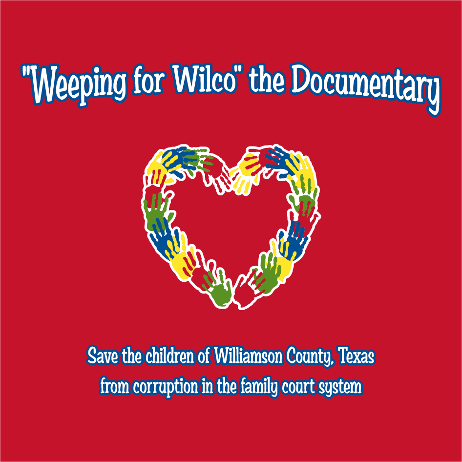Weeping for Wilco the Documentary Fundraiser to Save the Children shirt design - zoomed