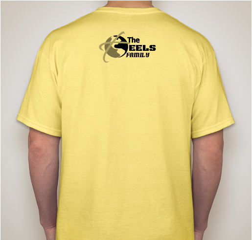 The Eels Family supports Jang Keun Suk and Daebak. Fundraiser - unisex shirt design - back