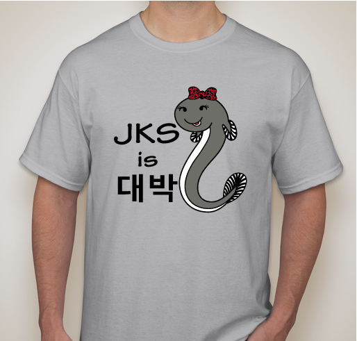 The Eels Family supports Jang Keun Suk and Daebak. Fundraiser - unisex shirt design - front
