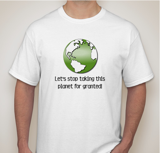 Climate Change Guide! Fundraiser - unisex shirt design - front