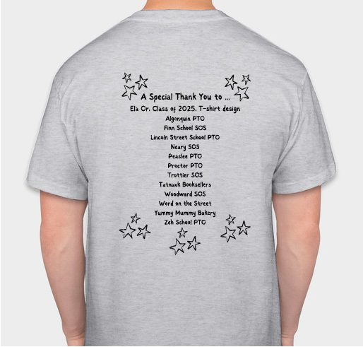 NSBoro Reads Community Celebration Fundraiser - unisex shirt design - back
