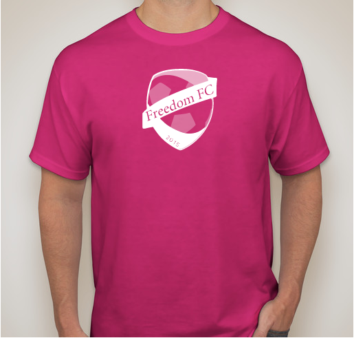 Join the Freedom FC team and help share our goal: One Vision, One Ball, One World. Fundraiser - unisex shirt design - small