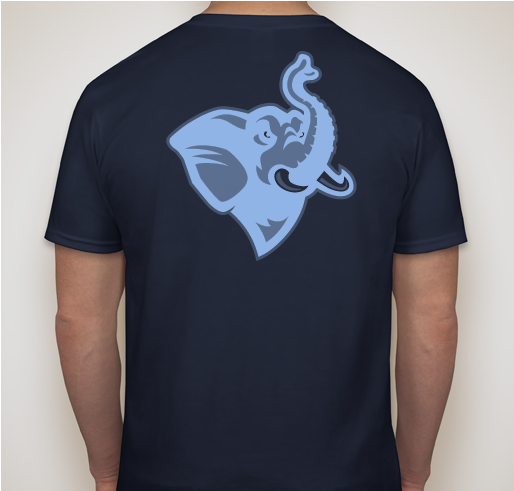 Tufts Physician Assistant Class of 2018 Fundraiser - unisex shirt design - back