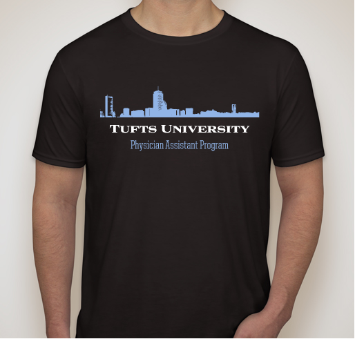 Tufts Physician Assistant Class of 2018 Fundraiser - unisex shirt design - front