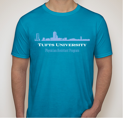 Tufts Physician Assistant Class of 2018 Fundraiser - unisex shirt design - front