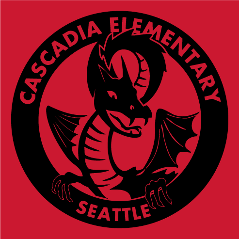 Cascadia Elementary Merch Sale shirt design - zoomed
