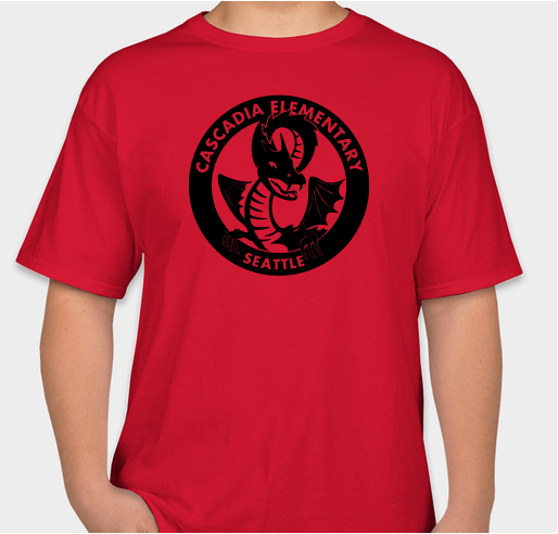 Cascadia Elementary Merch Sale Fundraiser - unisex shirt design - small