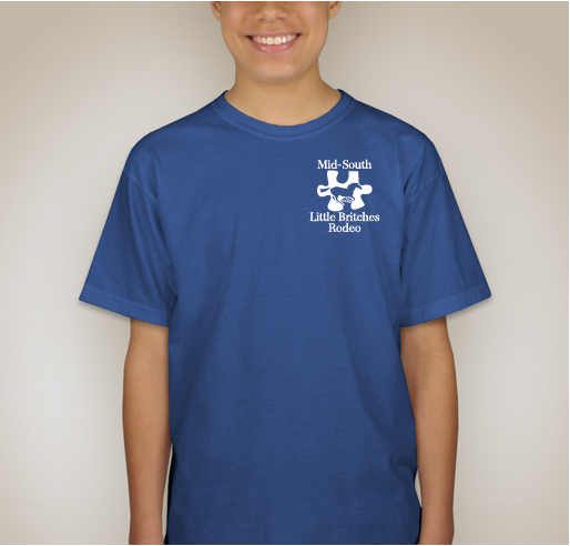 MSLBRA Autism Awareness Rodeo...Let's light the arena blue this April! Fundraiser - unisex shirt design - front