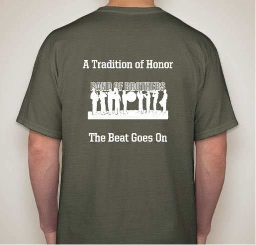 Missouri Military Academy Band Fundraiser Fundraiser - unisex shirt design - back