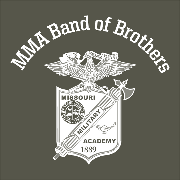 Missouri Military Academy Band Fundraiser shirt design - zoomed