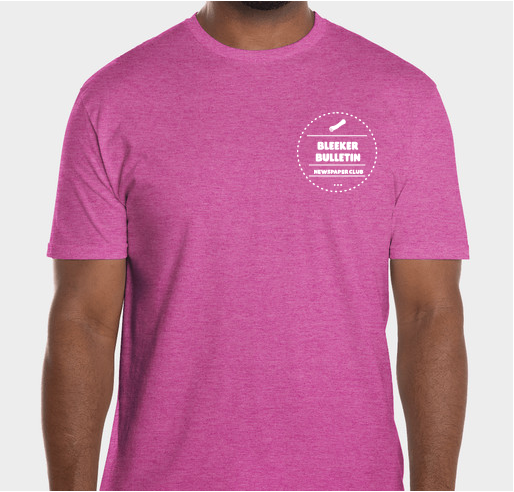 Bleeker Bulletin 2024 Apparel Fundraiser - unisex shirt design - small
