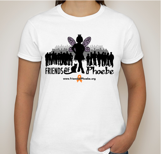 Friends of Phoebe Fundraiser - unisex shirt design - front