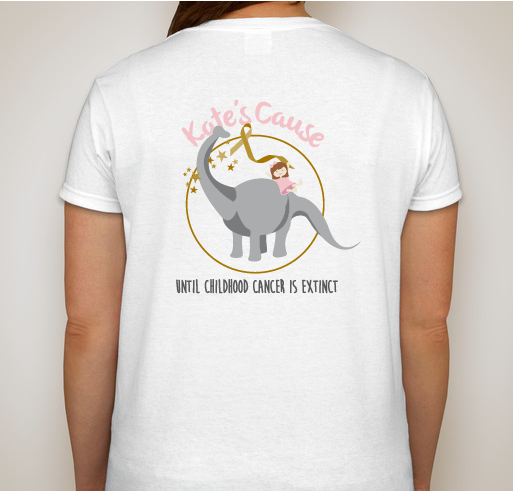 Kate's Cause Fundraiser - unisex shirt design - back