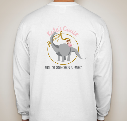 Kate's Cause Fundraiser - unisex shirt design - back