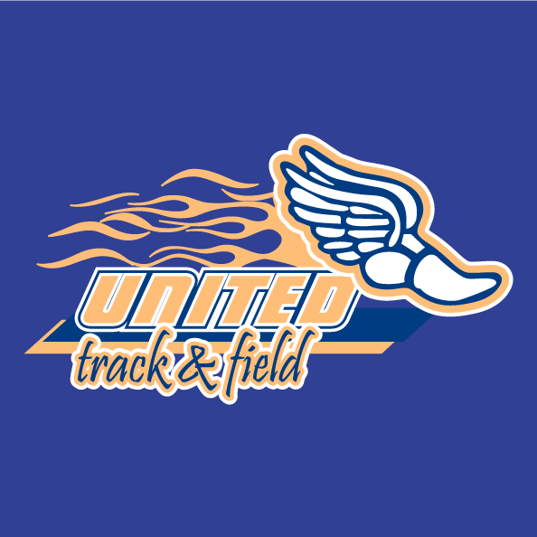 United Track Training and Fan Wear 2024 shirt design - zoomed