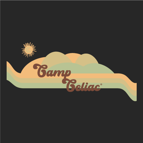 Camp Celiac Mountains 2024 shirt design - zoomed