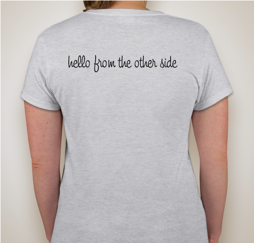 CHCS Library House Presents: Write to Read Day 2016 Fundraiser - unisex shirt design - back