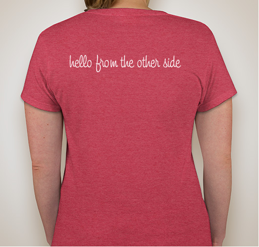 CHCS Library House Presents: Write to Read Day 2016 Fundraiser - unisex shirt design - back