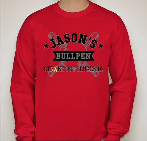 Jason's Bullpen Fundraiser - unisex shirt design - front