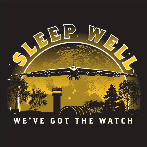 Sleep Well... We've Got The Watch! shirt design - zoomed