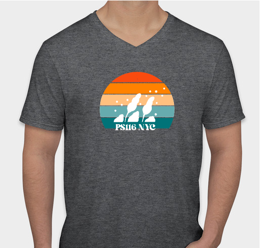 2024 PS116 Retro Shirts Fundraiser - unisex shirt design - front