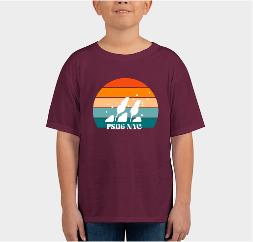 2024 PS116 Retro Shirts Fundraiser - unisex shirt design - front