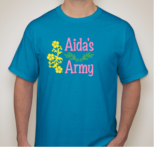 AIDA'S ARMY Fundraiser - unisex shirt design - small
