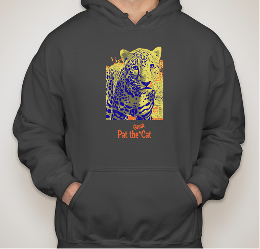 Pat the Great Cat Fundraiser - unisex shirt design - front