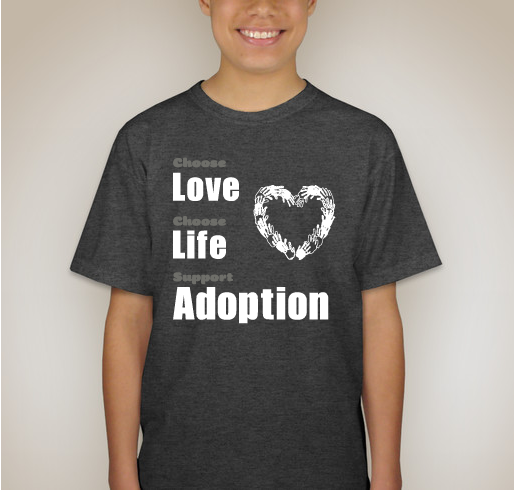 The Tuininga Family Adoption Fundraiser Fundraiser - unisex shirt design - front